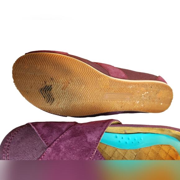 Mozo Sport Work Slip Resistant Suede and Canvas Shoe 7.5 - Picture 4 of 8